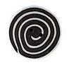Tiny Swirl - Black & White
